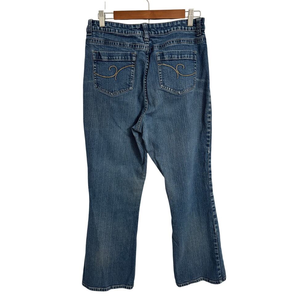 Chico's Women's 2S US12 Classic Stretch Denim‎ Jeans Western Cowgirl Bootcut - Picture 2 of 10
